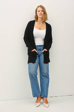 Load image into Gallery viewer, PLUS ESSENTIAL OPEN FRONT KNIT SWEATER CARDIGAN
