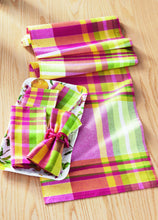 Load image into Gallery viewer, Tag Lemoncello Plaid Runner
