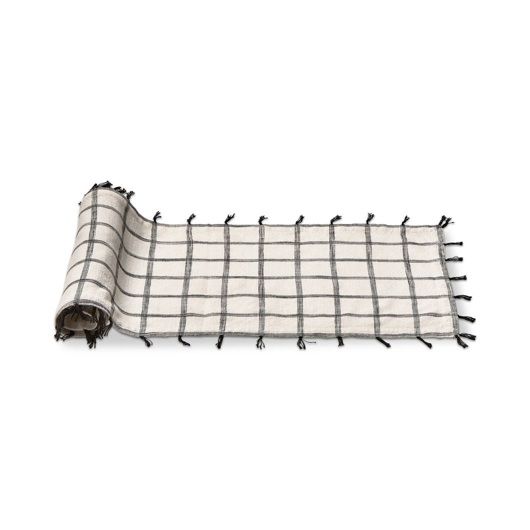 Tassel Check Runner