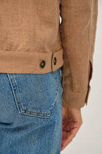 Load image into Gallery viewer, LIGHTWEIGHT LINEN BLEND BUTTONED JACKET
