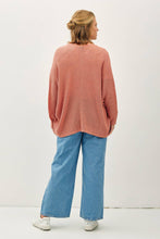 Load image into Gallery viewer, PLUS DOLMAN SLEEVE OPEN FRONT CARDIGAN: CAMEL
