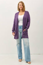 Load image into Gallery viewer, PLUS ESSENTIAL OPEN FRONT KNIT SWEATER CARDIGAN

