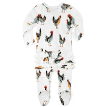 Load image into Gallery viewer, MILKBARN - ORGANIC FOOTED ROMPER

