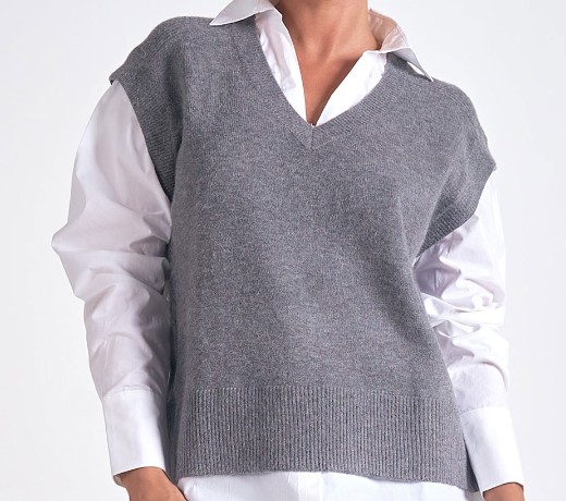 ELAN-7 SWEATER VEST/SHIRT