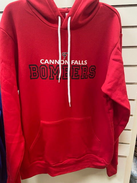 Bombers Bella Unisex Sponge Fleece Hooded Sweatshirt