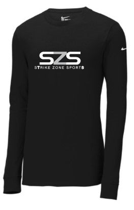 Strike Zone Sports Nike Dri fit cotton/poly Long Sleeve Tee