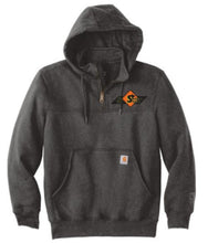 Load image into Gallery viewer, Safety Signs Carhartt Heavy Weight RAIN DEFENDER zip up Sweatshirt w/emb logo
