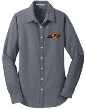 Load image into Gallery viewer, Safety Signs Ladies Super Pro Oxford Shirt with embroidered logo
