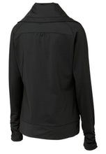 Load image into Gallery viewer, Safety Signs Ladies Sport-Wick Stretch Full Zip Jacket with embroidered logo

