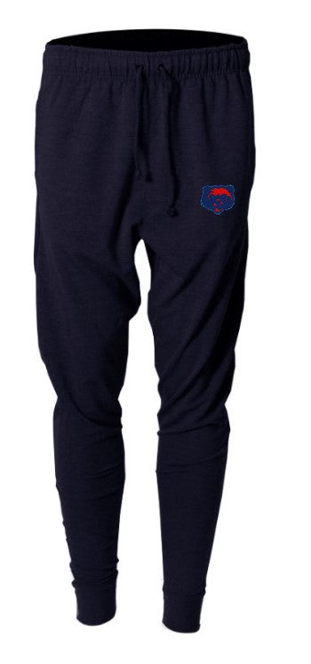 Bears Baseball BAW Tri-blend Performance Jogger with embroidered logo