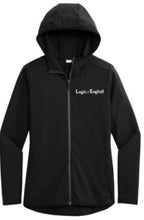 Load image into Gallery viewer, Logic of English Circuit Hooded Full Zip with embroidered logo
