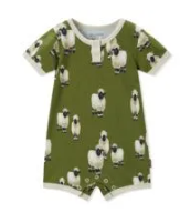 Load image into Gallery viewer, Milkbarn- Stretch Shortall Onepiece Romper
