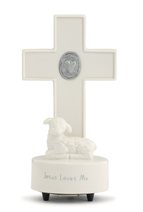 DEMDACO - JESUS LOVES ME MEDALLION MUSICAL CROSS