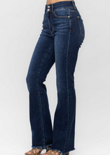 Load image into Gallery viewer, JUDY BLUE - HIGH WAISTED VINTAGE FRAYED HEM BOOTCUT (82568REG)

