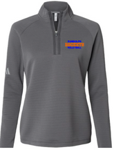 Load image into Gallery viewer, Rockets Volleyball Women's Spacer Quarter-Zip Pullover with embroidered logo.
