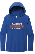 Load image into Gallery viewer, Rockets Volleyball District® Women’s Perfect Tri® Long Sleeve Hoodie
