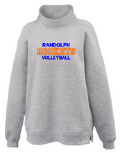 Load image into Gallery viewer, Rockets Volleyball womens oversize mockneck
