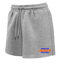 Load image into Gallery viewer, Rockets Volleyball Pennant womens fleece short
