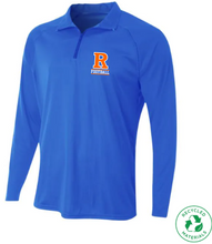 Load image into Gallery viewer, Rockets Football A4 Men's Daily 1/4 zip with embroidered logo
