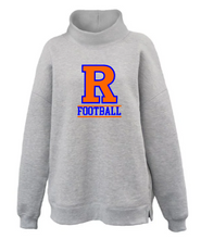 Load image into Gallery viewer, Rockets Football Women's Pennant Juliet Mockneck

