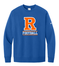 Load image into Gallery viewer, Rockets Football Nike Club Fleece Sleeve Swoosh Crew
