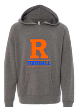 Load image into Gallery viewer, Rockets Football Youth Lightweight Special Blend Raglan Hooded Sweatshirt
