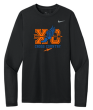 Load image into Gallery viewer, R Cross Country Nike Team rLegend Long Sleeve Tee
