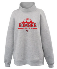Load image into Gallery viewer, CF Girls Soccer womens oversize mockneck
