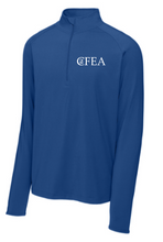 Load image into Gallery viewer, CFEA Sport-Tek® Sport-Wick® Stretch 1/4-Zip Pullover with embroidered logo
