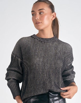 Elan Crewneck Rib Sweater