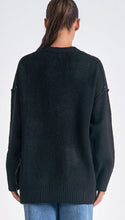 Load image into Gallery viewer, Elan Oversized Black Cardigan
