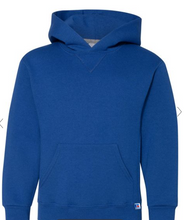 Load image into Gallery viewer, Youth Russell Hooded Sweatshirt Bombers Rockets
