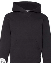 Load image into Gallery viewer, Youth Russell Hooded Sweatshirt Bombers Rockets

