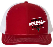Load image into Gallery viewer, CF Cross Country Richardson Snapback Trucker Hat with embroidered logo
