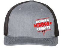 Load image into Gallery viewer, CF Cross Country Richardson Snapback Trucker Hat with embroidered logo

