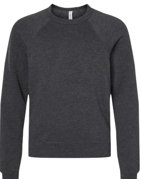 Bella Youth Crewneck Sweatshirt Bombers/Rockets