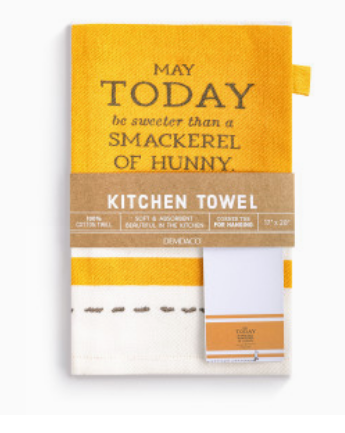Demdaco Sweeter than Hunny Kitchen Towel