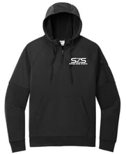 Load image into Gallery viewer, Strike Zone Sports Unisex Therma-Fit Pocket 1/4 zip Fleece Hoodie
