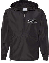 Load image into Gallery viewer, Strike Zone Sports Champion Hooded Packable 1/4 Zip Jacket
