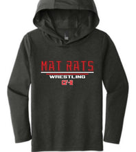 Load image into Gallery viewer, Mat Rats YOUTH District Perfect Tri Long sleeve hooded shirt
