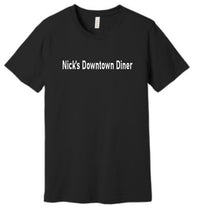 Load image into Gallery viewer, Nick's Diner Bella Canvas unisex short sleeve shirt
