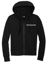 Load image into Gallery viewer, Nick's Diner New Era Women's STS Full Zip Hoodie
