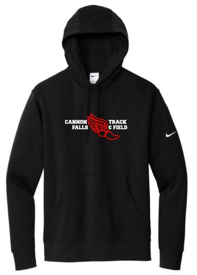 CF Track & Field Nike Club Fleece Swoosh Sleeve Hooded Sweatshirt