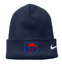 Load image into Gallery viewer, BEARS Baseball Nike Team Cuffed Beanie with embroidered logo
