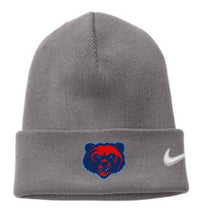 Load image into Gallery viewer, BEARS Baseball Nike Team Cuffed Beanie with embroidered logo
