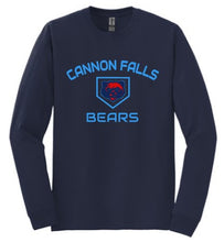 Load image into Gallery viewer, BEARS Baseball Gildan Dryblend Longsleeve tee
