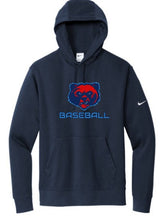 Load image into Gallery viewer, BEARS Baseball Nike Club Fleece Swoosh Sleeve Hoodie
