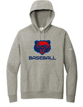 Load image into Gallery viewer, BEARS Baseball Nike Club Fleece Swoosh Sleeve Hoodie

