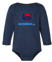 Load image into Gallery viewer, BEARS Baseball Rabbit Skins Baby onsie
