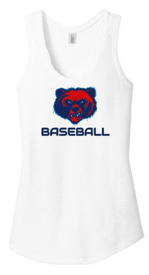 BEARS Baseball Women's District Perfect Tri Racerback Tank